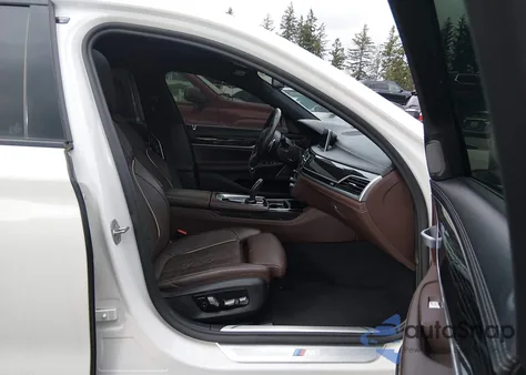 2022 BMW 750I xDrive z USA, uszkodzony, nr VIN WBA7U2C03NCH40559